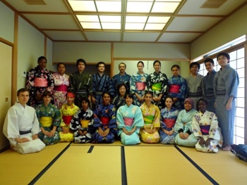 Se visten de kimono