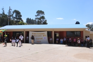 El bloque de aulas